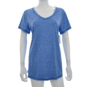 NWT Xersion - L - Vneck Blue Tee